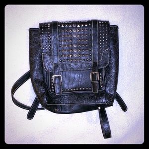 Montana West Slanted Stud Collection Backpack